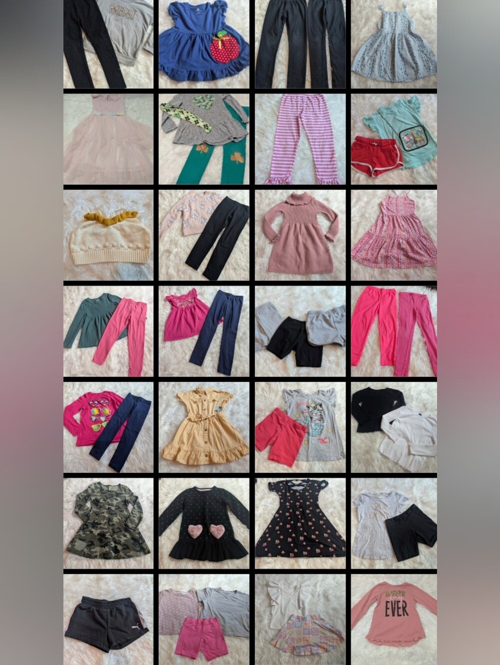‼️Only Today‼️45pc 5/6 Girls Clothing Lot - Mixed Dresses, Tops, Pants